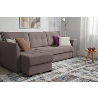 Угловой диван Mio Tesoro Камил 484 (левый, 1095 серо-коричневый) - Превью изображения №13 — Интернет-магазин Time-Shop