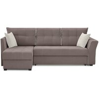 Угловой диван Mio Tesoro Камил 484 (левый, 1095 серо-коричневый) - Превью изображения №2 — Интернет-магазин Time-Shop