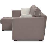 Угловой диван Mio Tesoro Камил 484 (левый, 1095 серо-коричневый) - Превью изображения №3 — Интернет-магазин Time-Shop