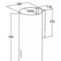 Кухонная вытяжка GrandGermes Aston 35 (черный) - Превью изображения №14 — Интернет-магазин Time-Shop