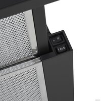 Кухонная вытяжка HOMSair Flat 60 Glass (черный) - Превью изображения №5 — Интернет-магазин Time-Shop