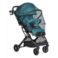 Коляска прогулочная «книга» Farfello Comfy Go Comfort CG-307 (аквамарин/черный хром) - Превью изображения №2 — Интернет-магазин Time-Shop