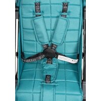 Коляска прогулочная «книга» Farfello Comfy Go Comfort CG-307 (аквамарин/черный хром) - Превью изображения №9 — Интернет-магазин Time-Shop
