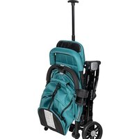 Коляска прогулочная «книга» Farfello Comfy Go Comfort CG-307 (аквамарин/черный хром) - Превью изображения №7 — Интернет-магазин Time-Shop
