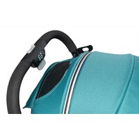 Коляска прогулочная «книга» Farfello Comfy Go Comfort CG-307 (аквамарин/черный хром) - Превью изображения №8 — Интернет-магазин Time-Shop