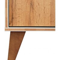 Тумба Неман мебель Сканди МН-036-01 (дуб вотан-белый) - Превью изображения №4 — Интернет-магазин Time-Shop