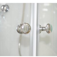 Душевая кабина RGW AN-208 381320800-12 100x100 (хром-матовый/прозрачное стекло) - Превью изображения №5 — Интернет-магазин Time-Shop