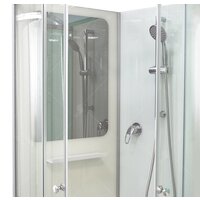 Душевая кабина RGW AN-208 381320800-12 100x100 (хром-матовый/прозрачное стекло) - Превью изображения №9 — Интернет-магазин Time-Shop