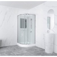 Душевая кабина RGW AN-208 381320800-12 100x100 (хром-матовый/прозрачное стекло) - Превью изображения №2 — Интернет-магазин Time-Shop