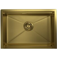 Кухонная мойка Granula GR-6045U (золото сатин) - Превью изображения №2 — Интернет-магазин Time-Shop