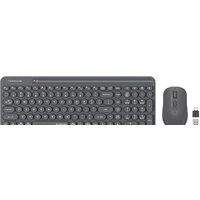 Офисный набор A4Tech Fstyler FG3300 Air2 (серый) - Превью изображения №2 — Интернет-магазин Time-Shop