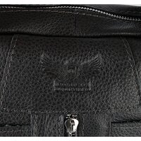 Сумка Poshete 196-1803-40-DGR (серый) - Превью изображения №11 — Интернет-магазин Time-Shop