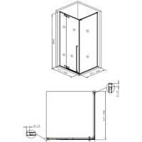 Душевой уголок Allen Brau Fantasy 100x100 3.11002-00 - Превью изображения №2 — Интернет-магазин Time-Shop
