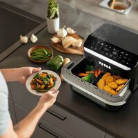 Аэрогриль (аэрофритюрница) Tesla Electronics AirCook FlexiZone Q570 XXL - Превью изображения №12 — Интернет-магазин Time-Shop