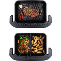Аэрогриль (аэрофритюрница) Tesla Electronics AirCook FlexiZone Q570 XXL - Превью изображения №9 — Интернет-магазин Time-Shop
