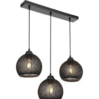 Подвесная люстра Toplight Lizbeth TL1612L-03BK - Превью изображения №2 — Интернет-магазин Time-Shop