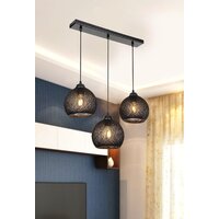 Подвесная люстра Toplight Lizbeth TL1612L-03BK - Превью изображения №3 — Интернет-магазин Time-Shop