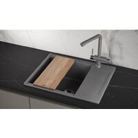 Кухонная мойка Granula ES-6202 (графит) - Превью изображения №4 — Интернет-магазин Time-Shop