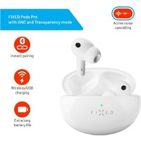 Наушники Fixed Pods Pro (белый) - Превью изображения №5 — Интернет-магазин Time-Shop