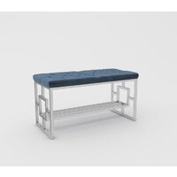 Hype Mebel Квадро Люкс (белый/синий)