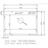 Кухонная мойка Stellar Decor S7050NB-D (нано черный) - Превью изображения №18 — Интернет-магазин Time-Shop