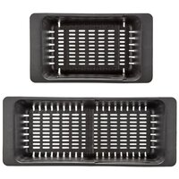 Кухонная мойка Stellar Decor S7050NB-D (нано черный) - Превью изображения №10 — Интернет-магазин Time-Shop