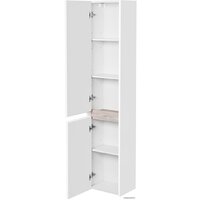  Акватон Шкаф-пенал Нортон 34 1A249403NT01L (левый, белый/дуб эндгрейн) - Превью изображения №2 — Интернет-магазин Time-Shop