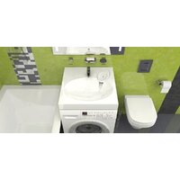 Умывальник MARRBAXX Мэйси V5D1 V005D001 (белый) - Превью изображения №3 — Интернет-магазин Time-Shop