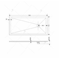 Душевой поддон RGW 16152813-02 80x130 - Превью изображения №4 — Интернет-магазин Time-Shop