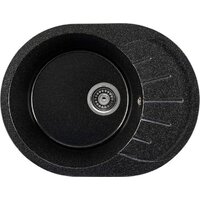 Кухонная мойка Saniteco Pura (черный) - Превью изображения №6 — Интернет-магазин Time-Shop