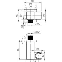 Душевая система  Rubineta Thermo-3F-Olo SQ 625040 - Превью изображения №11 — Интернет-магазин Time-Shop