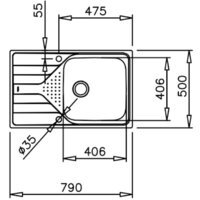 Кухонная мойка TEKA Universe 50 T-XP 1B 1D MAX MCTXT - Превью изображения №2 — Интернет-магазин Time-Shop