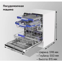 Встраиваемая посудомоечная машина MAUNFELD MLP-12IMROI - Превью изображения №23 — Интернет-магазин Time-Shop