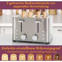 Тостер ProfiCook PC-TA 1252 Edelstahl 501252 - Превью изображения №6 — Интернет-магазин Time-Shop