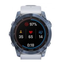 Умные часы Garmin Fenix 7X Sapphire Solar (голубой минерал/белый камень) - Превью изображения №4 — Интернет-магазин Time-Shop