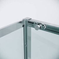 Душевой уголок Grossman Style 130x100x195 120.K33.05.1310.10.00 (хром/стекло прозрачное) - Превью изображения №4 — Интернет-магазин Time-Shop