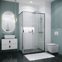 Душевой уголок Grossman Style 130x100x195 120.K33.05.1310.10.00 (хром/стекло прозрачное) - Превью изображения №8 — Интернет-магазин Time-Shop