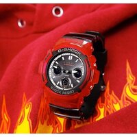 Наручные часы Casio G-Shock AWG-M100SRB-4A - Превью изображения №6 — Интернет-магазин Time-Shop