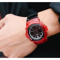 Наручные часы Casio G-Shock AWG-M100SRB-4A - Превью изображения №2 — Интернет-магазин Time-Shop
