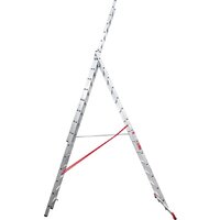 Лестница-стремянка Новая высота NV 323 трёхсекционная профессиональная 3x14 ступеней - Превью изображения №4 — Интернет-магазин Time-Shop