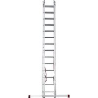 Лестница-стремянка Новая высота NV 323 трёхсекционная профессиональная 3x14 ступеней - Превью изображения №7 — Интернет-магазин Time-Shop