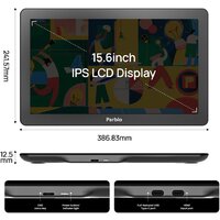 Графический монитор Parblo Coast 16 Pro Gen2 (черный) - Превью изображения №8 — Интернет-магазин Time-Shop