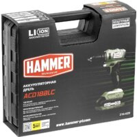 Дрель-шуруповерт Hammer ACD18BLC (с 2-мя АКБ, кейс) - Превью изображения №13 — Интернет-магазин Time-Shop