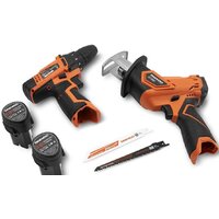  Daewoo Power DGA 1220Li SET (шуруповерт, сабельная пила, 2 АКБ, сумка) - Превью изображения №2 — Интернет-магазин Time-Shop