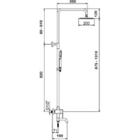 Душевая система  Wisent W3502 - Превью изображения №6 — Интернет-магазин Time-Shop