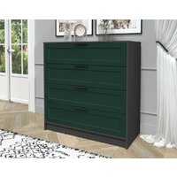 Комод Интерлиния Концепт Тренд КТ-К100 (антрацит/изумруд) - Превью изображения №3 — Интернет-магазин Time-Shop