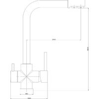 Смеситель Lauter Drop 21АМ611971 - Превью изображения №2 — Интернет-магазин Time-Shop