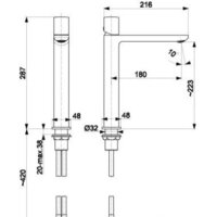 Смеситель Armatura Morganit 4922-612-00 - Превью изображения №2 — Интернет-магазин Time-Shop