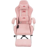Игровое (геймерское) кресло Calviano Avanti Ultimato (pink fabric) - Превью изображения №4 — Интернет-магазин Time-Shop