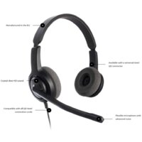 Офисная гарнитура Axtel Voice UC28 duo NC - Превью изображения №7 — Интернет-магазин Time-Shop